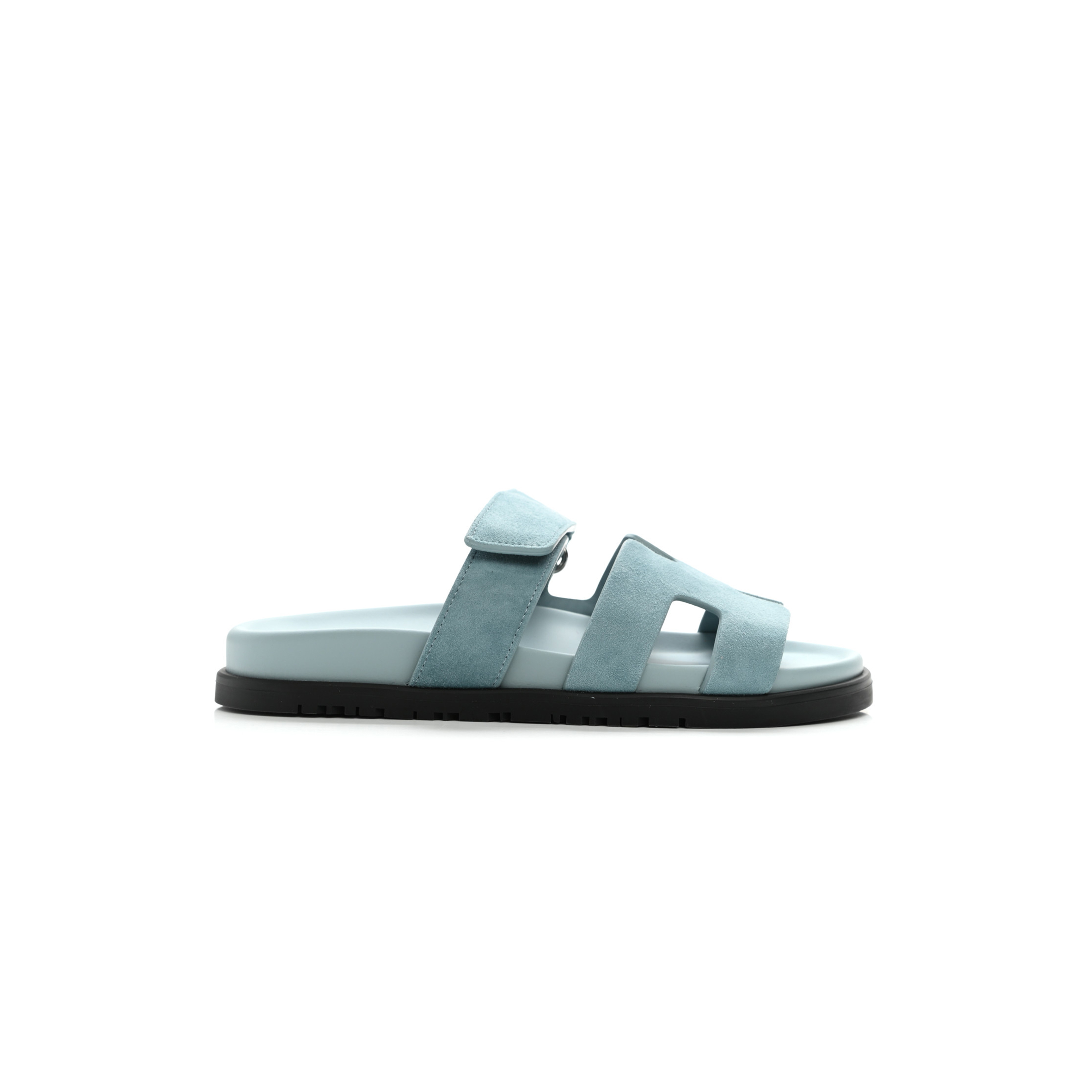HERMES SUEDE GOATSKIN WOMENS CHYPRE SANDALS H211115Z6H
